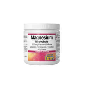 Natural Factors - Magnesium Bisglycinate 200mg - 145g powder